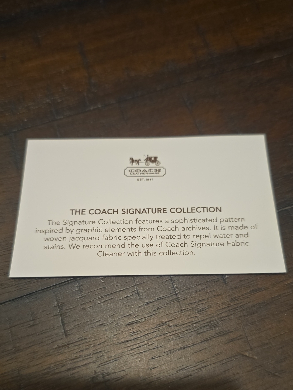 Coach Signature Collection Make-up Bag - Picture 7 of 7
